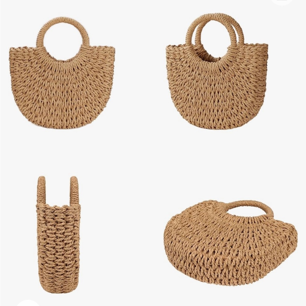 Straw Woven Bag - Picture 2 of 5